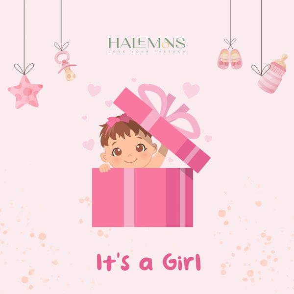 Just Born Girl Gift Card
