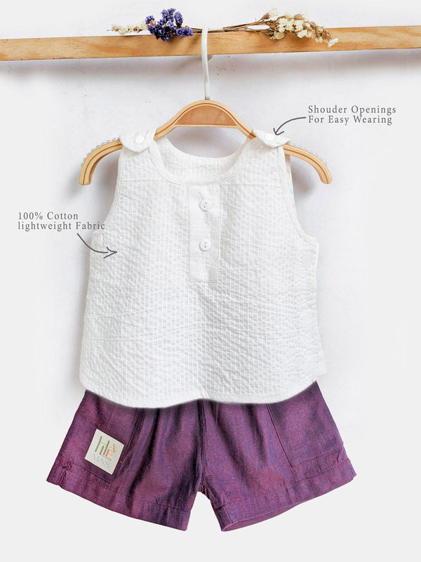 Halfsleeve Kids Combo Lavender