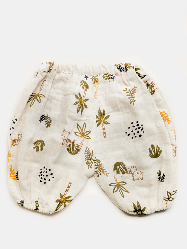 Little Tiger Pure Muslin Baby Crawling Pants