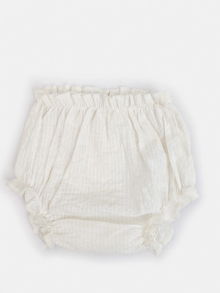 White 100% Cotton Toddler Baby Butter bloomers pack of 3
