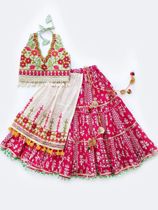 Rani Rangili Girls Ghaghra Choli